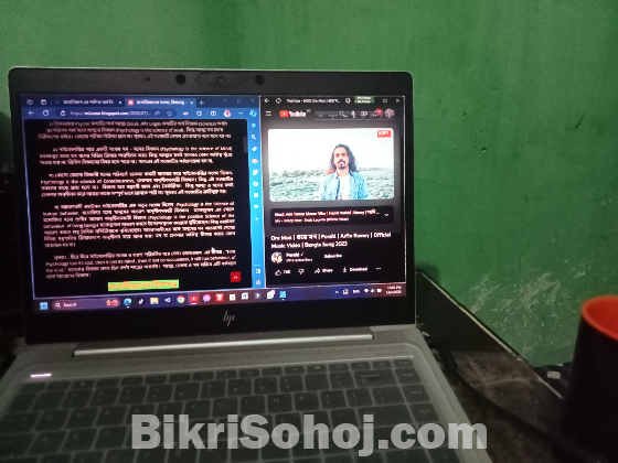 Hp ellitebook 840G6 8th gen. 8/256 with touchscreen